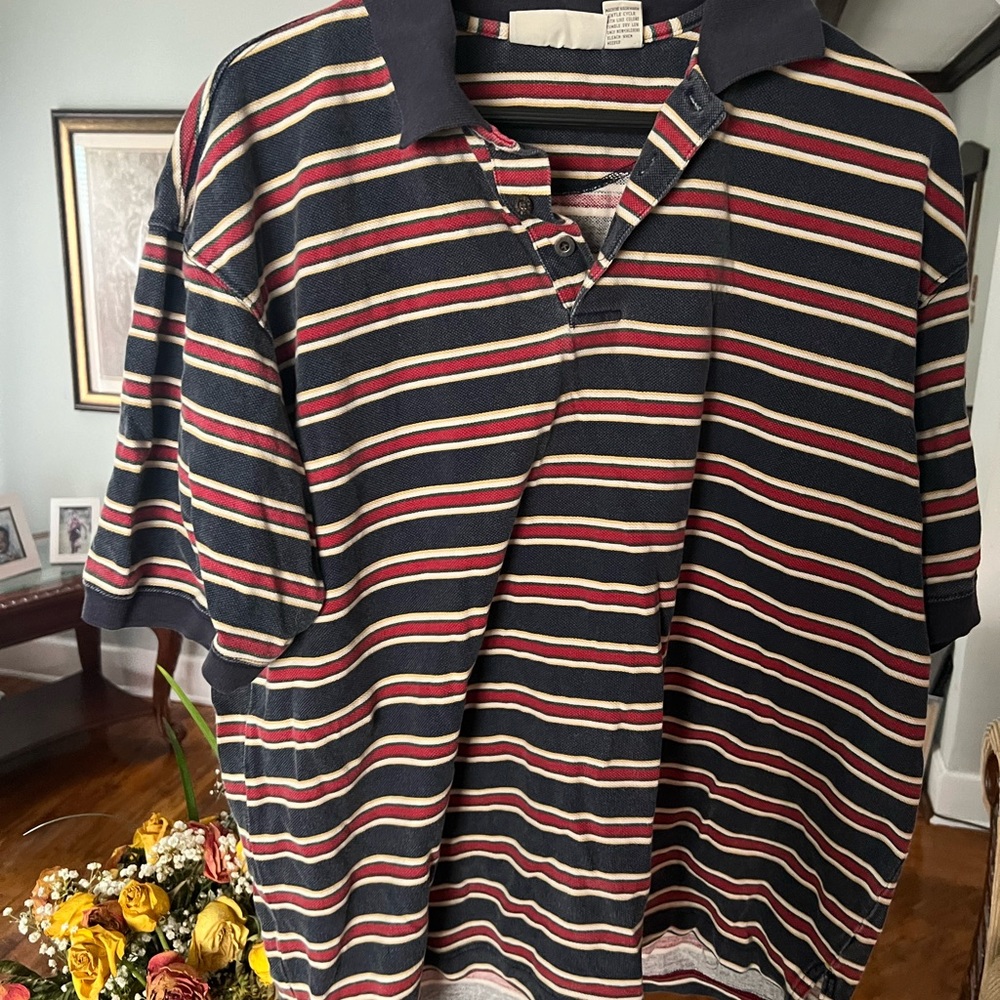 Aeropostale Multicolor Striped Polo